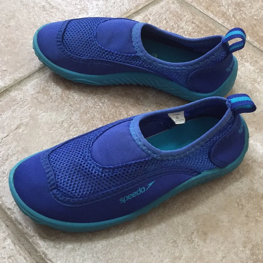 Speedo Boys Water Swim Shoes Mesh Neoprene